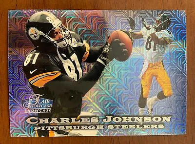 Charles Johnson 1998 Flair Showcase Showtime Row 0 /2000 Steelers • $2.75