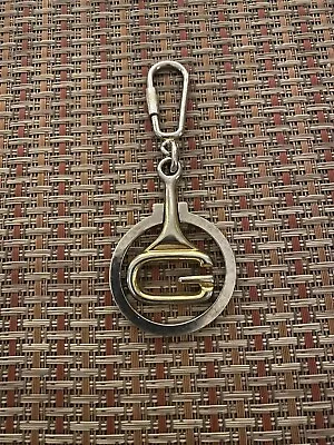 Vintage GUCCI Gold/Silver Plated Key Ring • $58