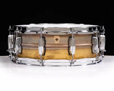 Ludwig LB454R 5x14 Raw Brass Snare • $649