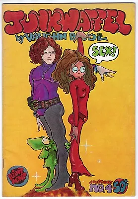 Junkwaffel #4 1972 1st Printing ~ Underground Comic Comix ~ Vaughn Bode Classic • $14.95