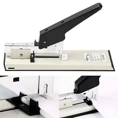 Perfect Large 100 Sheets Heavy Duty Metal Stapler Document Paper Bookbinder UK • £8.79