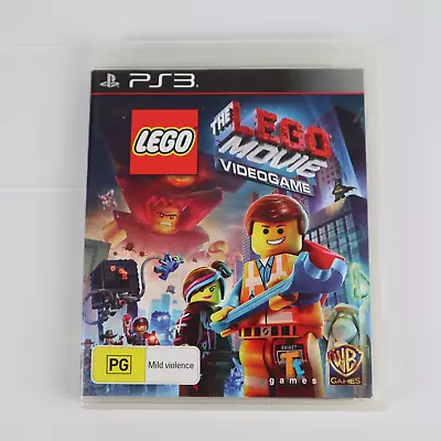 The LEGO Movie Video Game Sony PlayStation 3 PS3 AUS PAL Game • $8.99