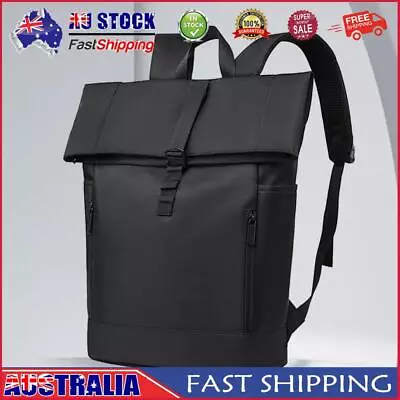 Men Backpack Breathable Waterproof Business Bag For Office Travel (Black) AU • $23.39