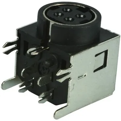 Maplin Power Din 4 Pin Chassis Socket N86KT • £1.49