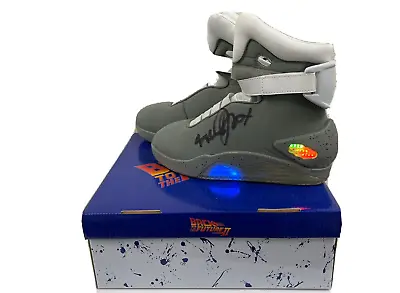 Michael J Fox Signed Back To The Future Sneakers Authentic Autograph Beckett 8 • $1500