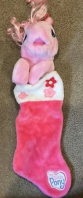 Hasbro Kurt Adler 2005 My Little Pony Pinkie Pie Christmas Stocking Plush • $21