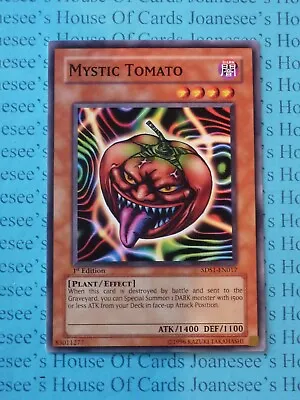 Mystic Tomato 5DS1-EN017 Yu-Gi-Oh Card 1st Edition New • £1.90