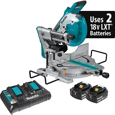 Makita XSL06PT 18V X2 LXT (36V) 10  Dual-Bevel Sliding Compound Miter Saw • $1425.04