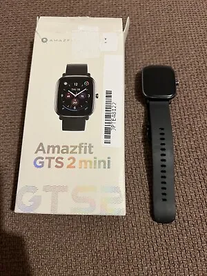 Amazfit GTS 2 Mini Smart Watch - Midnight Black - Box - “No Charger” • £37.95