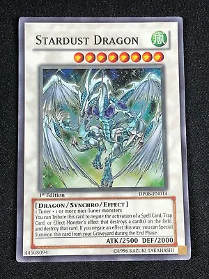 Yugioh Stardust Dragon Dp08-en014 1st Super (nm) • $7.99