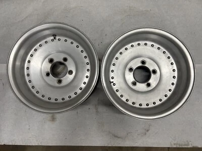 $379.99 • Buy Centerline Auto Drag 15x7 Vintage Aluminum Mag Wheels Rims Chevy GM J18575