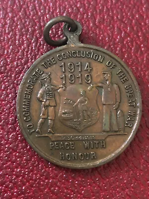 1919 Peace Johannesburg Medal Peace With Honour • £29