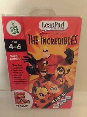 Leapfrog  LeapPad 4-6y 'The Incredibles' Multi-Subject Interactive Book • £8.50