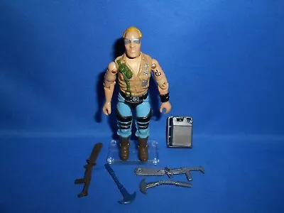 1985 Gi Joe Arah Cobra Buzzer Chainsaw Complete Exc Nrmint Shape • $33.99