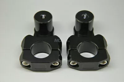 28MM Handlebar Handle Fat Bar Mount Clamp Risers 55MM Enduro MX Supermoto NEW B • $37.08