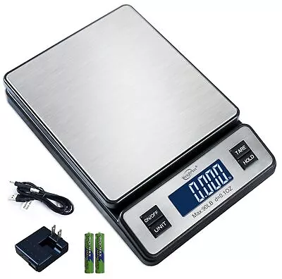 W2809 90 Lb X 0.1 Oz Durable Stainless Steel Digital Postal Scale Shipping Scale • $31.81