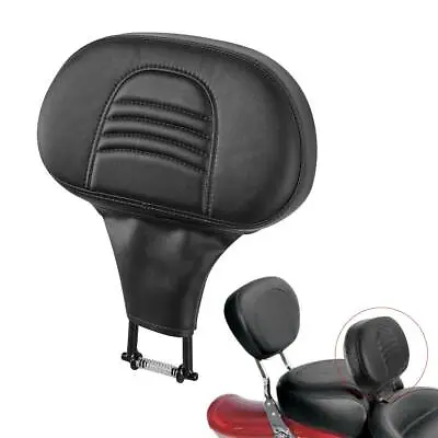 $120 • Buy Synthetic Leather Driver Backrest Pad Fit For Harley Electra Glide 2009-2022