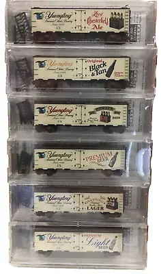 N-Scale Micro Trains Special Run 01-34 Yuengling Beer 6-Pack New In Shrinkwrap. • $285