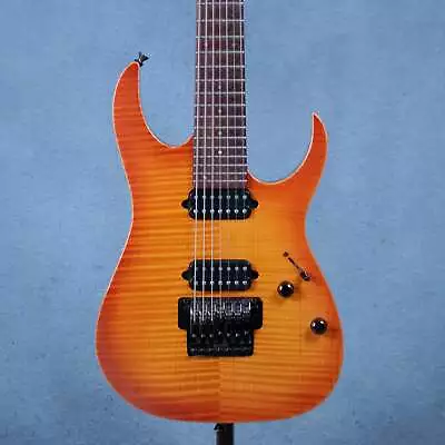 Ibanez J Custom RG8127 7 String Electric Guitar W/Case - Violin Burst - Preowned • $3359
