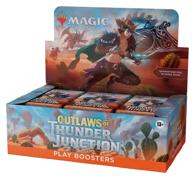 MTG Outlaws Of Thunder Junction: Play Booster Box - Free Postage! • $275.30