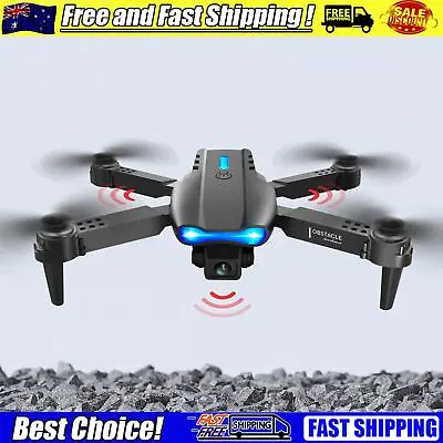 $43.55 • Buy Aeroplane USB Charging FPV Drones For Boys Girls (Black 3Battery 1 Camera)