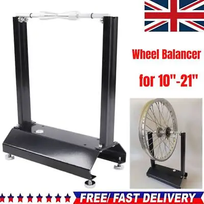 Motorcycle Wheel Balancer Motorbike Bike Wheel Balancer Race Balancing Stand UK • £29.89