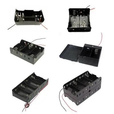 1 2 3 4 8 X C/D/23A 12V Battery Cell Holder Case Enclosed Box/Switch With Wire • $386.18