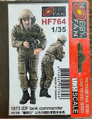 Hobby Fan 1/35 IDF Tank Commander 1 Figures Resin • $34.11