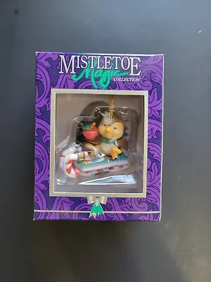 Christmas Ornament Mistletoe Magic Collection Owl Sledding • $6