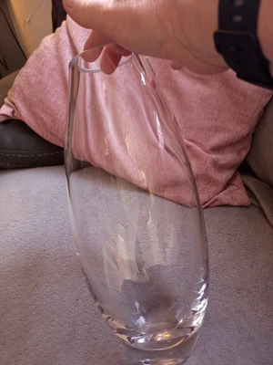 £8.99 • Buy Gorgeous Large Tall Dartington Glass Vase Approx 13 Inches Tall, Good Condition