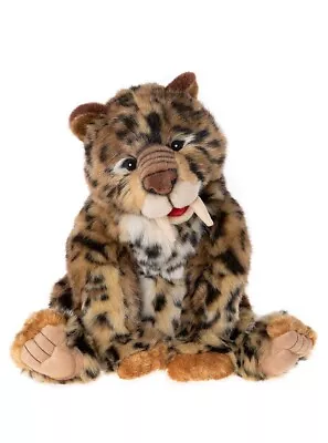 Charlie Bears 2023 | Fang Sabre Tooth Tiger Big Cat Teddy Bear Plush Collectable • £95