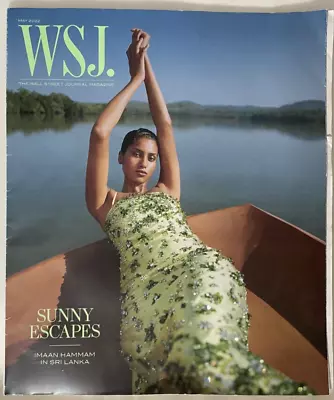 WSJ Magazine Wall Street Journal 2022 May Issue 136 - Sunny Escapes IMAAN HMMAM • $12