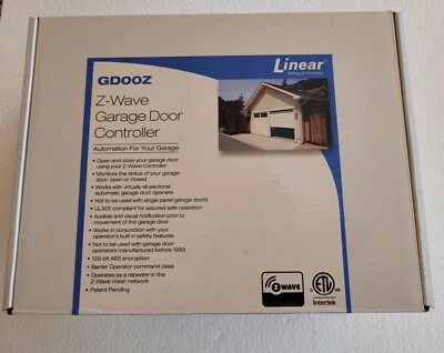 $32 • Buy Linear Z-wave Garage Door Controller Gdooz Home Automation