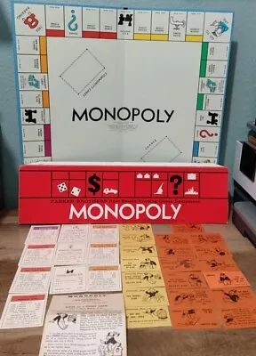 Monopoly Board Game Vintage 1936-1961 Parts Only  • $9.99