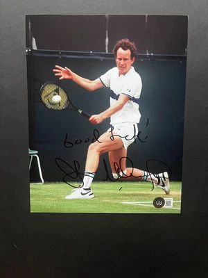 $125 • Buy John McEnroe Rare! Autographed Signed Tennis Legend 8x10 Photo Beckett BAS Coa