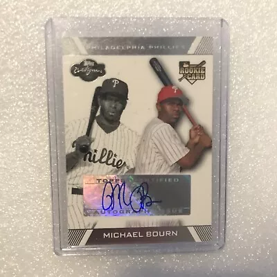 2007 Topps Co-Signers Michael Bourn Autograph Rookie RC Auto • $10.99