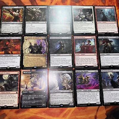 MTG *Vampire/ Commander / Legendary Lot; (New) Magic The Gathering Card Lot X15 • $23