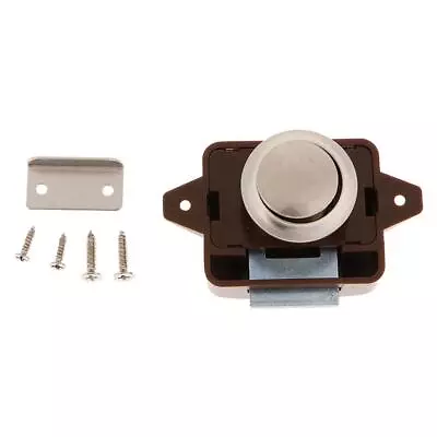 Yacht Push Button  Lock Motorhome  Van Cabinet Door Latch Knob • $8.89