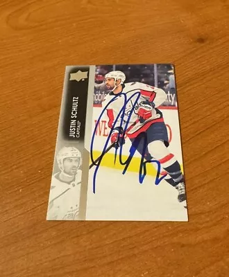 JUSTIN SCHULTZ Autographed 2021-22 Upper Deck IP AUTO SIGNED • $4.99