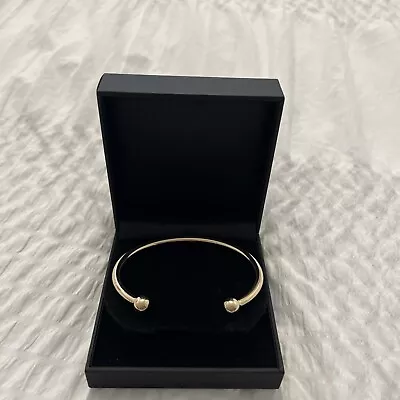 9ct Solid Gold Torque Bangle • £900