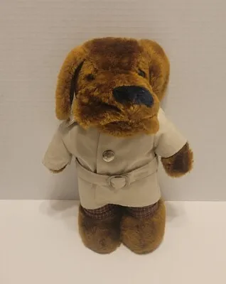 Vtg Mcgruff The Crime Dog 10 Inch Plush Trench Coat 1981 Dakin Bite Outta Crime • $9.47