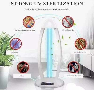 Uv Sterilization Lamp With Ozone Disinfection And Virus Removal • $33.89