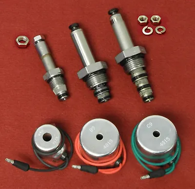 MEYER Snow Plow Coil & Valve Set + SS Nuts;  E47  E57  E60 Pumps - Brand New • $215