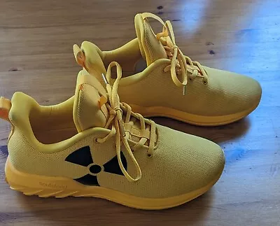 Soulsfeng Sneakers Yellow EUR 42 Mens 8.5 Women's 10. • $10