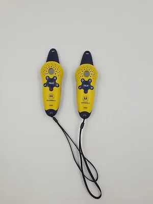  Motorola UHF Portable FRS Talkabout Two-Way Radios T4300 Walkie Talkies (2) • $14.99