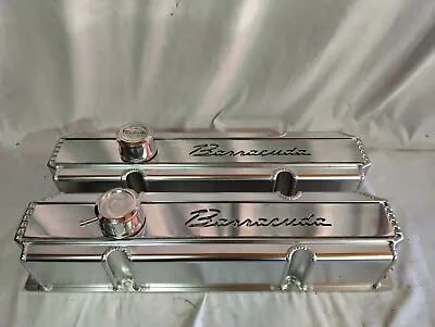 Aluminum Fabricated Valve Covers For Big Block Chrysler Dodge Mopar 383 400 440 • $429