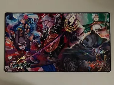 Force Of Will TCG Advent Of The Demon King Official Playmat USED • $20