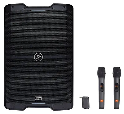 Mackie SRM210 V-Class 10” 2000w Active PA DJ Speaker W/Bluetooth+JBL Microphones • $668.95