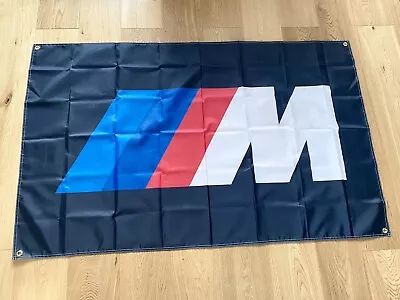 Large BMW M Performance Car Racing Flag Banner Sign High Quality!! *90x150cm* • £14