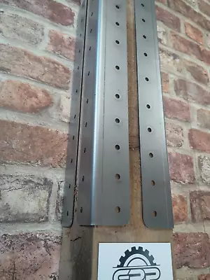 £19.94 • Buy Easy Timber Fence Post Repair Steel Angle Brackets Pre Drilled  